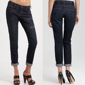 ALL JEANS DISCOUNTED!- CURRENT/ELLIOTT $188 Rolled Cuff Jeans Size-23